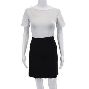Jil Sander Womens Knee Length Pencil Skirt Black Size EUR 36